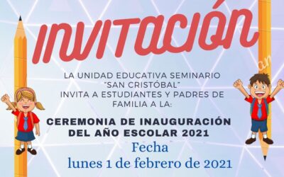 Inauguración del Año Escolar